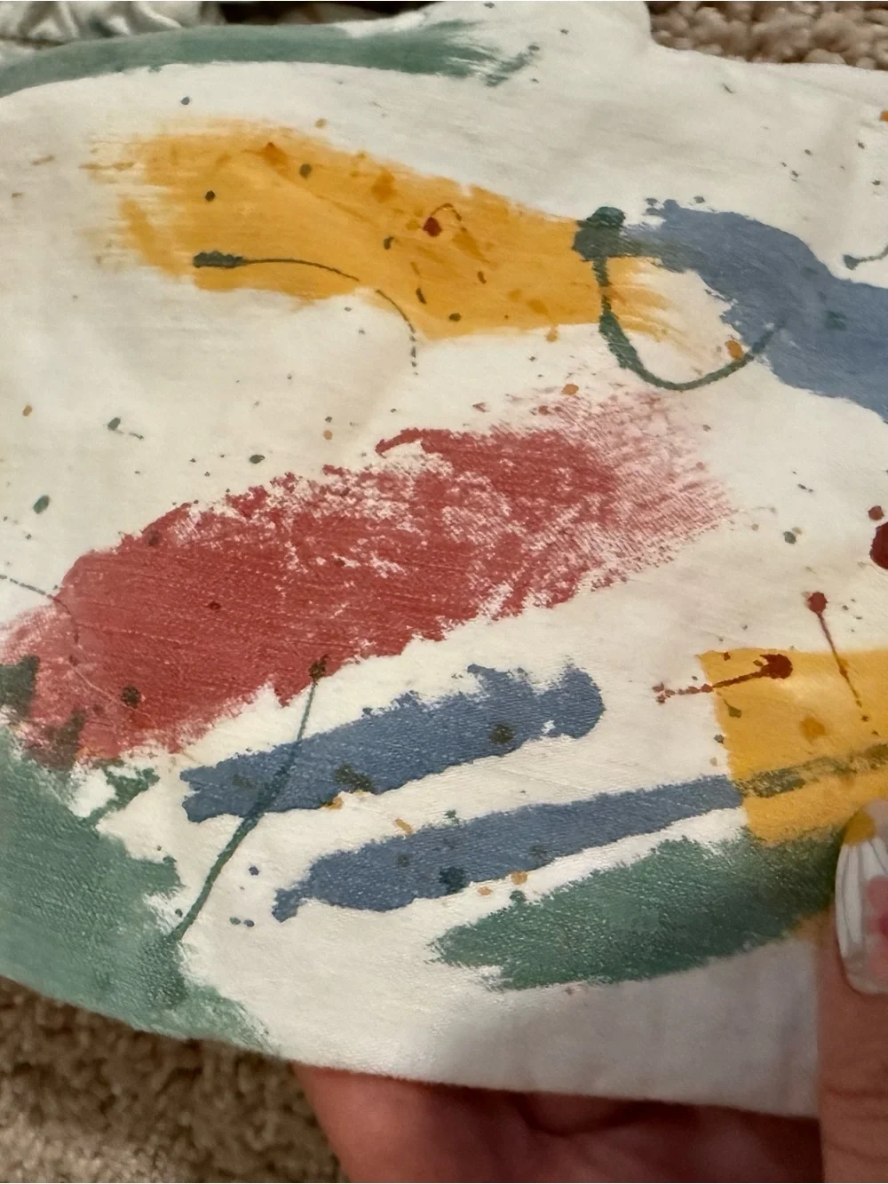 GAP KIDS Paint-Splash Carpenter Pants
